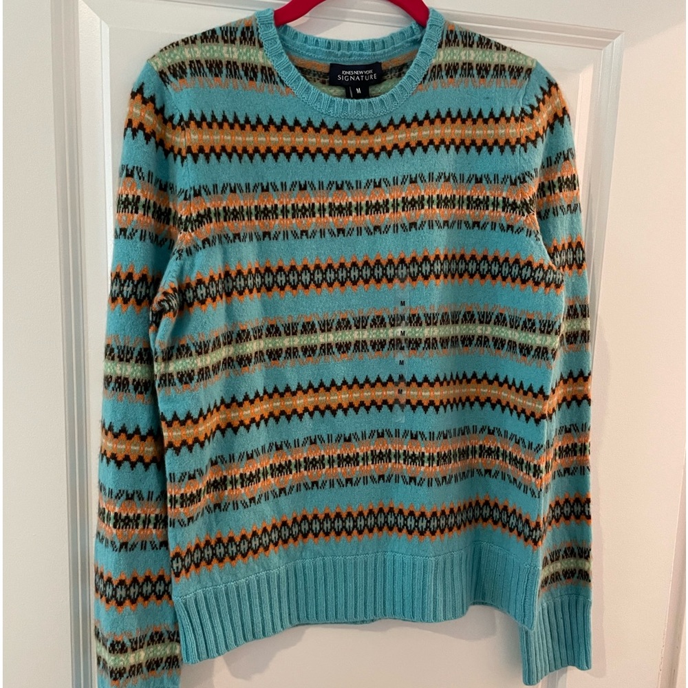 Jones New York Signature Indigenous look Sweater